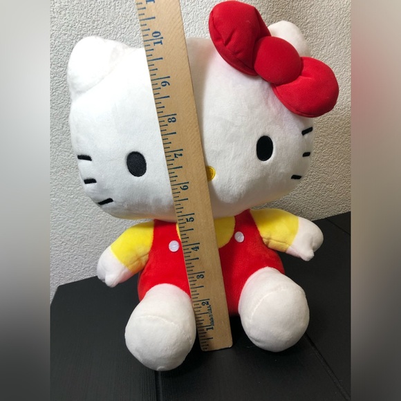 Hello Kitty Stuffed Animal - Red, White, and Yellow - Picture 5 of 5